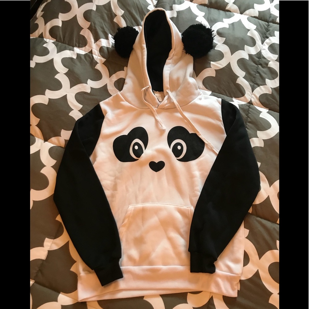 Panda bear hoodie